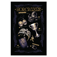 Umělecký tisk Harry Potter - Horcruxes, 26.7 × 40 cm