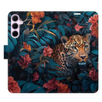 iSaprio Flip pouzdro Flower Jaguar 02 pro Samsung Galaxy A35 5G