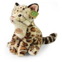 Plyšový ocelot sedící 28 cm ECO-FRIENDLY