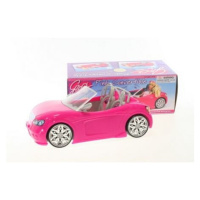 Barbie Třpytivě růžové auto pro panenky