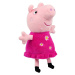 TM Toys Peppa Pig ECO plyšová Peppa 20cm kytičkové šaty