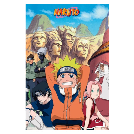 Plakát, Obraz - Naruto Shippuden - Group, (61 x 91.5 cm) ABY STYLE