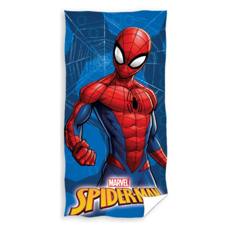 Carbotex Bavlněná froté osuška 70x140 cm - Spider-man Remasted