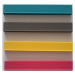 Maridex Rohová šatní skříň REST R14 Maridex 85/195/85 barevné provedení: craft bílý/šedá/růžové 