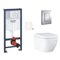 Závěsný wc set do lehkých stěn / předstěnová montáž Grohe Euro Ceramic SIKOGRSEUE