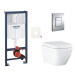 Závěsný wc set do lehkých stěn / předstěnová montáž Grohe Euro Ceramic SIKOGRSEUE