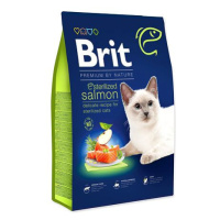 BRIT Premium by Nature Cat Sterilized Salmon 8 kg