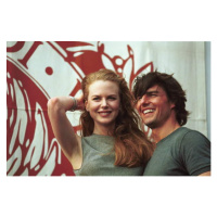 Fotografie Comedians Nicole Kidman and Tom Cruise in Venice in 1999, (40 x 26.7 cm)