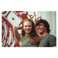 Fotografie Comedians Nicole Kidman and Tom Cruise in Venice in 1999, 40 × 26.7 cm