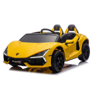 Mamido Dětské elektrické auto Lamborghini Revuelto XL STRONG | 14 km/h | 24V 14Ah | 60 kg | žlut