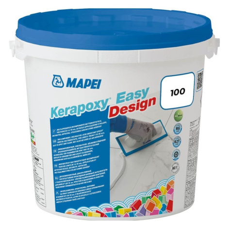Spárovací hmota Mapei Kerapoxy Easy Design bílá 3 kg R2T MAPXED3100