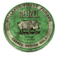 REUZEL Green Pomade Grease - pomáda na bázi včelího vosku pro pevný styling 340 g