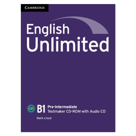 English Unlimited Pre-Intermediate Testmaker CD-ROM a Audio CD Cambridge University Press