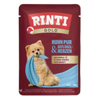 RINTI Gold kuře a drůbeží srdce 10 × 100 g