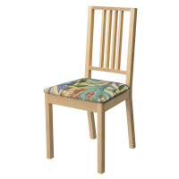 Dekoria Potah na sedák židle Börje, zelenomodrá, potah sedák židle Börje, Intenso Premium, 144-2