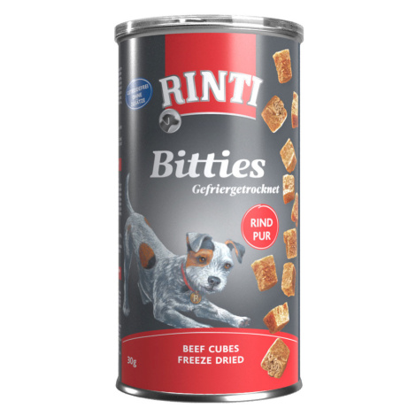 RINTI Bitties lyofilizované - 2 x 30 g hovězí