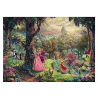 Šípková Ruženka - Thomas Kinkade - puzzle z kategorie 15 - 60 dílků