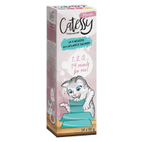 Catessy Mousse v mističkách 2 x 14 ks (28 x 90 g) - výhodné balení - s atlantickým lososem