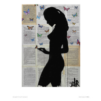 Umělecký tisk Loui Jover - Butterflies, Loui Jover, (40 x 50 cm)
