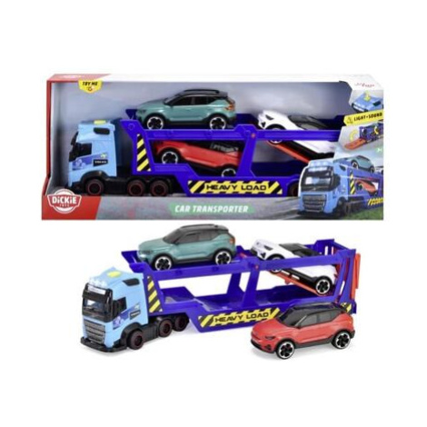 Autotransportér Volvo FH 16, 40 cm + 3 auta