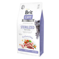 BRIT CARE cat  STERILISED weight control  - 2kg