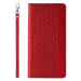 Magnet Case elegantní knížkové pouzdro s poutkem na iPhone 14 PLUS 6.7" Red