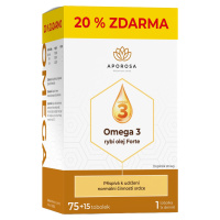 APOROSA Omega 3 rybí olej Forte 700 mg 90 tobolek