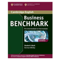 Business Benchmark Pre-intermediate to Intermediate Business Preliminary Students Book - Norman 