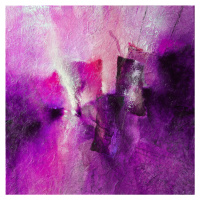 Ilustrace pink tidal rhythms, Annette Schmucker, (40 x 40 cm)