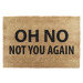 Rohožka z kokosového vlákna 40x60 cm Not You Again – Artsy Doormats