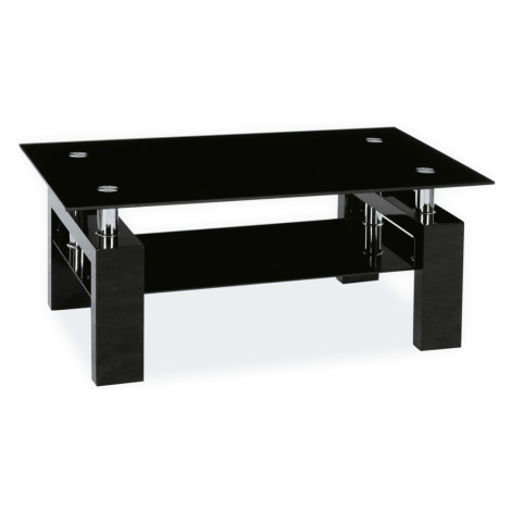 Konferenční stolek MOLUNAT 2, černý lak Casarredo