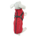 Vsepropejska Outdoorová zateplená bunda pro psa Barva: Červená, Délka zad (cm): 41, Obvod hrudní