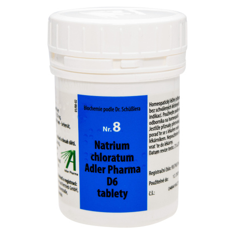 Adler Pharma Nr.8 Natrium chloratum D6 400 tablet