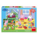 Dino PEPPA PIG na prázdniny 3x55 Puzzle NOVÉ