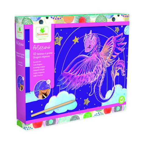 Sycomore Artissimo Škrabací obrázky Dráčci