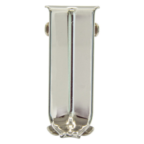 Roh k soklu Progress Profile vnitřní nerez leštěná silver, výška 60 mm, RIZCTAC602