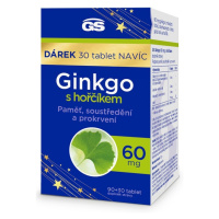 GS Ginkgo 60mg s hořčíkem tbl.90+30 dárek