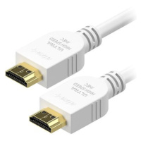 AlzaPower Core Premium HDMI 2.1 High Speed 8K 3m bílý