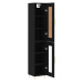 vidaXL Skříň highboard černá 34,5 x 34 x 180 cm kompozitní dřevo