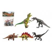 Dinosaurus plast 15-18cm 5ks v sáčku