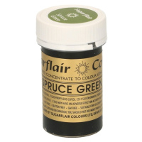 Sugarflair gelová barva - smrkově zelená - Spruce Green - 25g