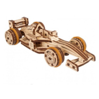 Ugears 3D dřevěné mechanické puzzle Compact Racer