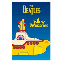 Plakát, Obraz - Beatles - yellow submarine, 61x91.5 cm