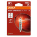 OSRAM H1 12V 55W P14.5s NIGHT BREAKER SILVER +100% 64150NBS-1BL