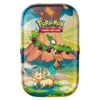 Pokémon Vibrant Paldea Mini Tin - Leafeon a Arboliva (plechovka se 2 balíčky)