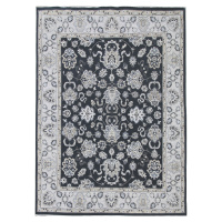 Diamond Carpets koberce Ručně vázaný kusový koberec Diamond DC-98 JN Black/ivory - 180x275 cm