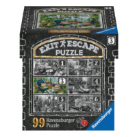 Exit & Escape Puzzle: Zimní zahrada 99 dílků Ravensburger