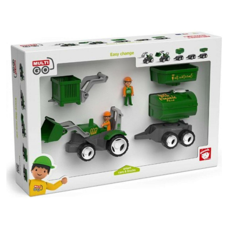 MultiGO Farm set - figurky Igráčků farmářů s traktorem EFKO