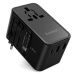 ChoeTech 70W Travel Wall Charger with inside cable(US/EU/UK/AU)