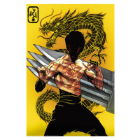 Umělecký tisk Enter the Dragon - Bruce Lee, (26.7 x 40 cm)